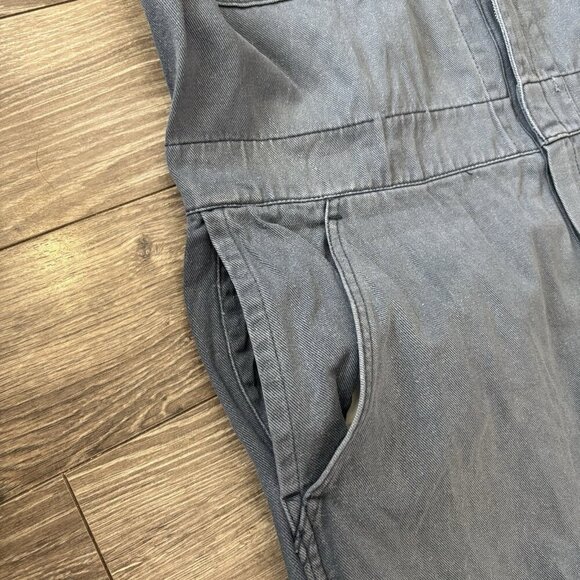 Vtg Champion Mens Coveralls Mechanic Jumpsuit Blue Grey Size 44x32 Workwear RARE - Picture 16 of 16